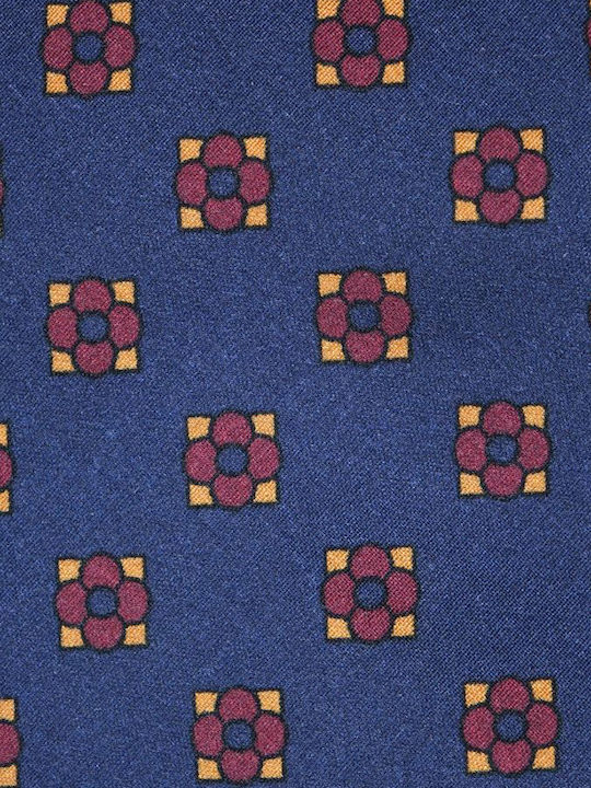 DM Ties Men's Tie Silk Printed in Orange Color DM Ties Men's Tie Silk Printed in Orange Color