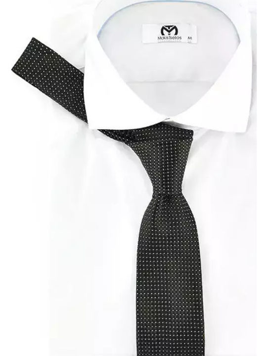 Monte Napoleone Men's Tie Monochrome in Green Color