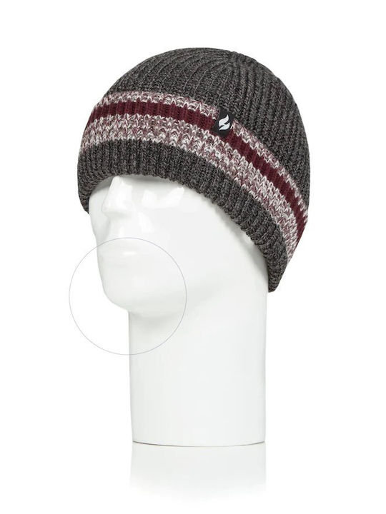 Heat Holders Beanie Beanie Knitted in Gray color