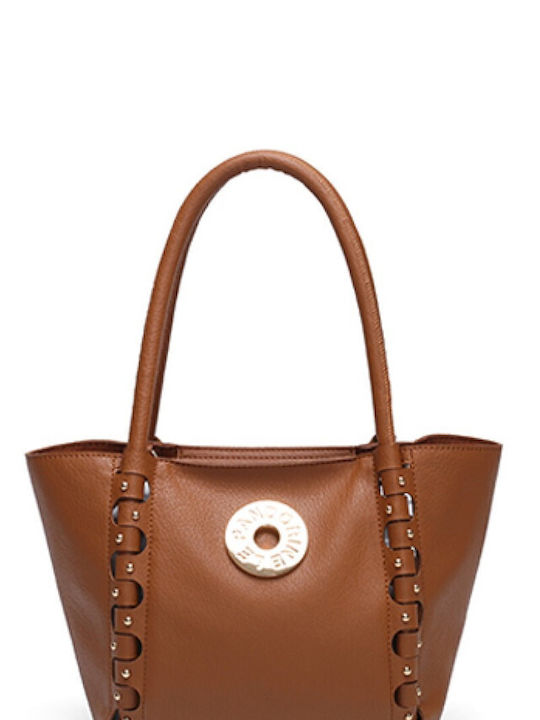 Le Pandorine Women's Bag Shopper Shoulder Tabac Brown