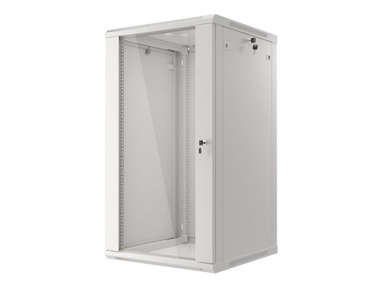 Lanberg Montat pe perete Cabinete Rack 22U 60x60x108.5cm Gri WF01-6622-10S