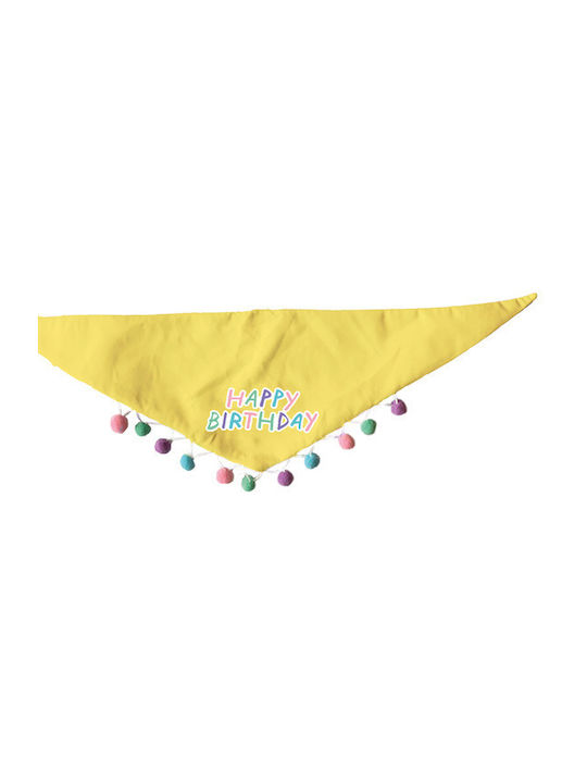 Ferribiella Dog Bandana in Yellow Color