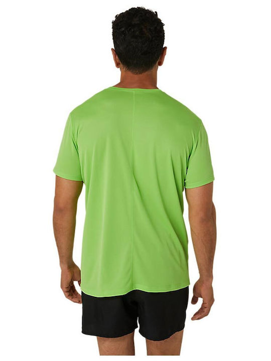 ASICS Core Ανδρική Αθλητική Μπλούζα Κοντομάνικη Πράσινη