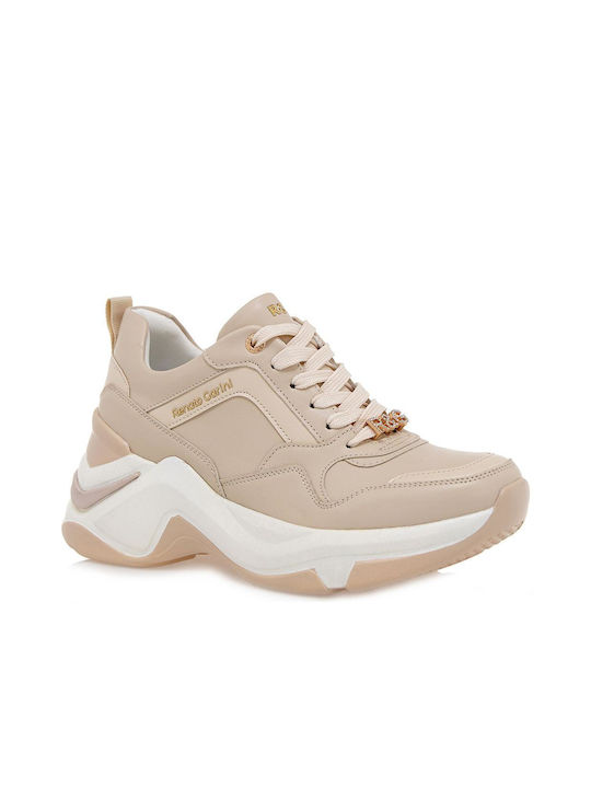 Renato Garini Damen Sneakers Beige