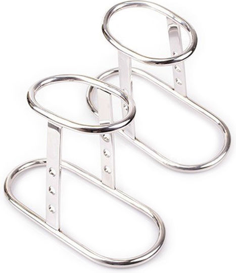 Kiotos BDSM Accessory Unique Elbow Restraints σε Ασημί Χρώμα