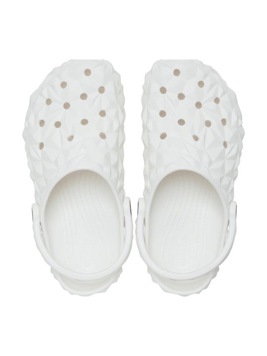 Crocs Classic Geometric Clog Clogs White
