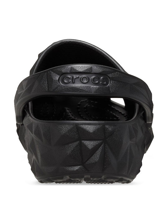 Crocs Classic Geometric Clog Women's Clogs Black