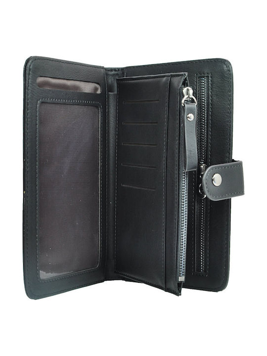Large Women's Wallet Classic Black