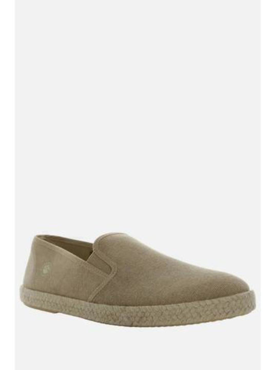 Marcelo Suede Men's Espadrilles in Beige Color