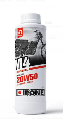 Ipone 20W-50 4-Stroke Motorcycle Motor Oil 1lt