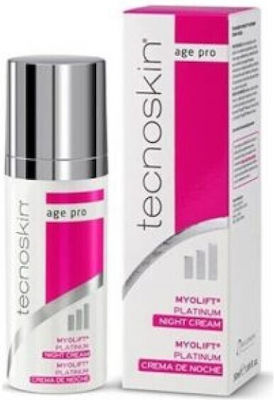 Tecnoskin Myolift Platinum Anti-Aging Creme Gesicht Nacht mit Retinol 50ml