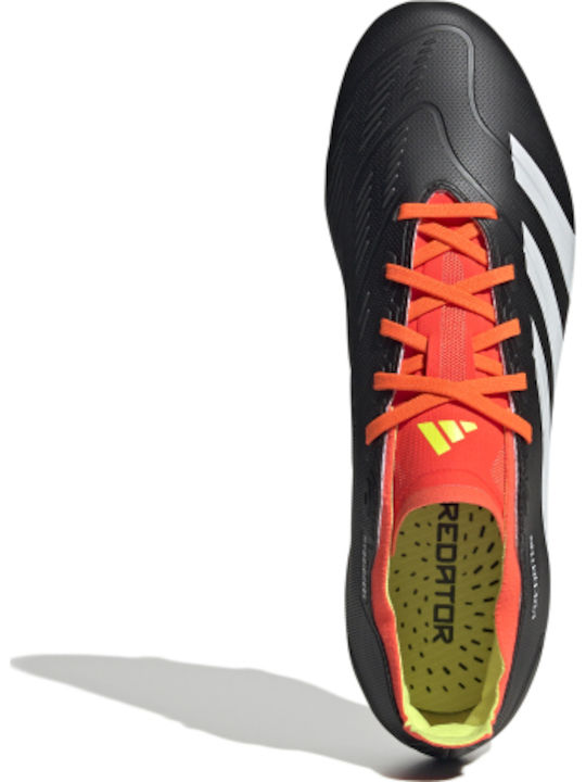adidas Predator League Ποδοσφαιρικά Παπούτσια με Τάπες FG Core Black / Cloud White / Solar Red