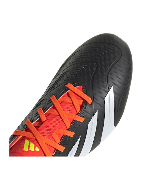 adidas Predator League Ποδοσφαιρικά Παπούτσια με Τάπες FG Core Black / Cloud White / Solar Red