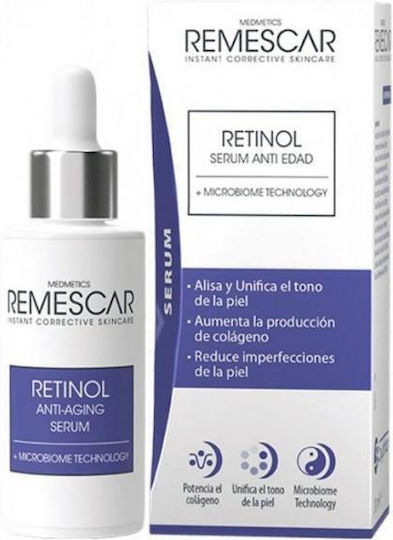 Remescar Хидратиращ и Против Стареене Серум за Лице с Ретинол за Стягане 30ml