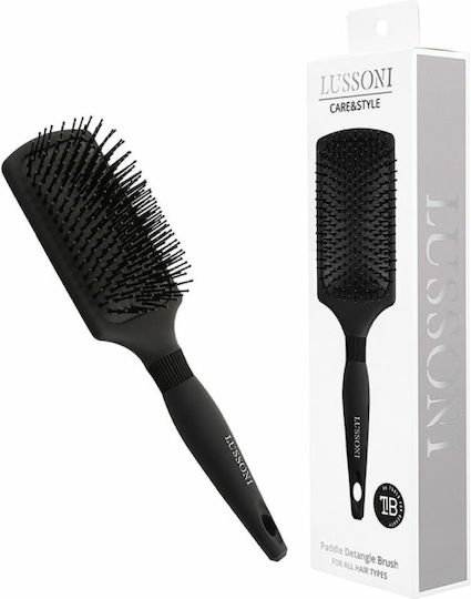 Lussoni Care & Style Black Hair Brush