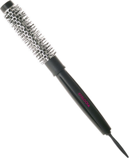 Efalock Metallische 27mm Haarbürste Schwarz 27mm