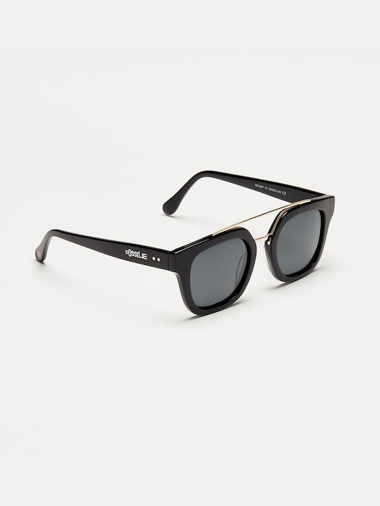 Cosselie Sunglasses with Black Frame and Gray Lens 1802202439