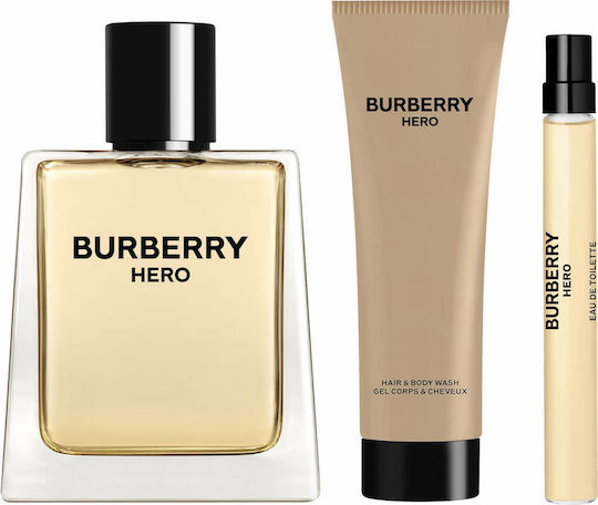 Burberry Hero Ανδρικό Σετ με Eau de Toilette 3τμχ