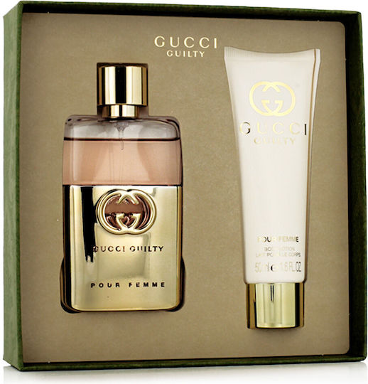 Gucci Set Pentru Femei Cu Loțiune De Corp 2 Bucăți