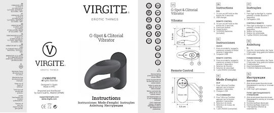 Virgite Vibrator für Paare mit Fernbedienung Rosa