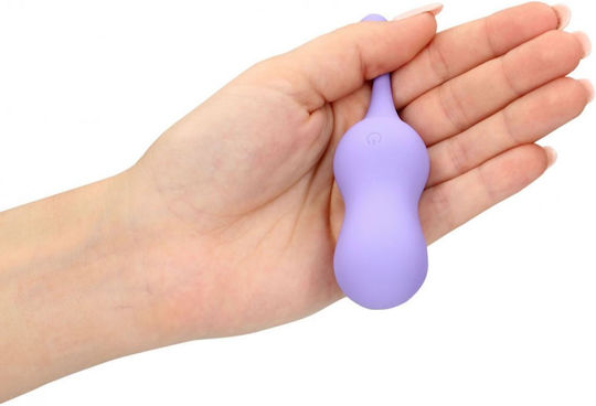 Shots Vibrator Egg 18cm Purple