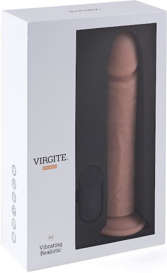 Virgite Realistic Vibrator 24.5cm Flesh