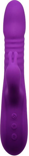 Alive Romax Δονητής Rabbit 24.45cm Purple