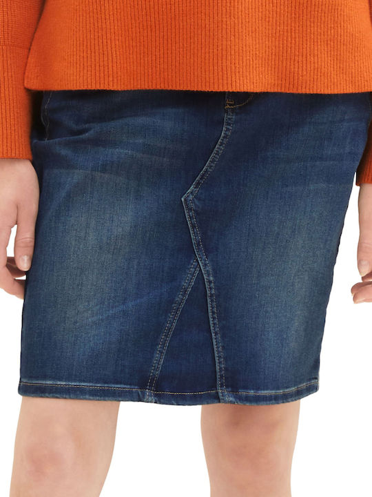 Denim Mini Rock Hellblau