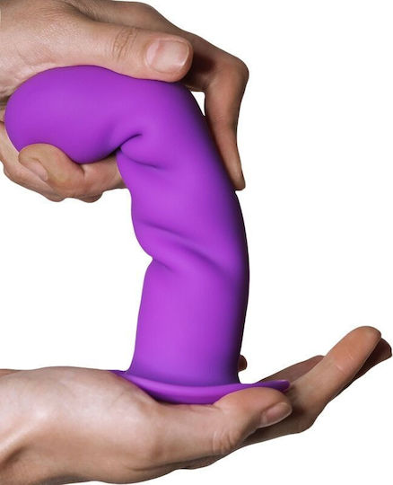 Adrien Lastic Hitsens 3 Dildo din sticlă Violet 18cm