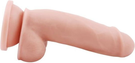 Chisa Novelties Lecher Dildo Реалистично дилдо с Топки и Вендуза Плът 18см