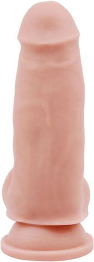 Chisa Novelties Lecher Dildo Реалистично дилдо с Топки и Вендуза Плът 18см