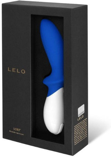 Lelo Loki Vibrator Anal cu Funcție Wireless Federal Blue 19.6cm
