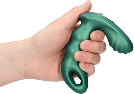 Shots Ouch! Beaded Analvibrator mit kabelloser Funktion Grün