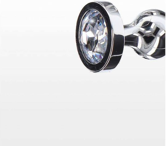 ToyJoy Diamond Star Beads Anal Beads Medium Silver