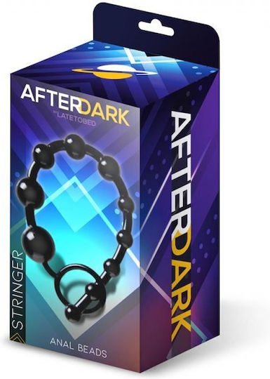 LateToBed Anal Beads Black