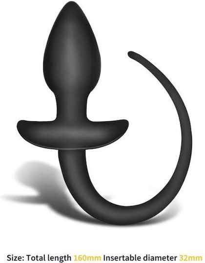 LateToBed Analspielzeug Anal Plug 16cm
