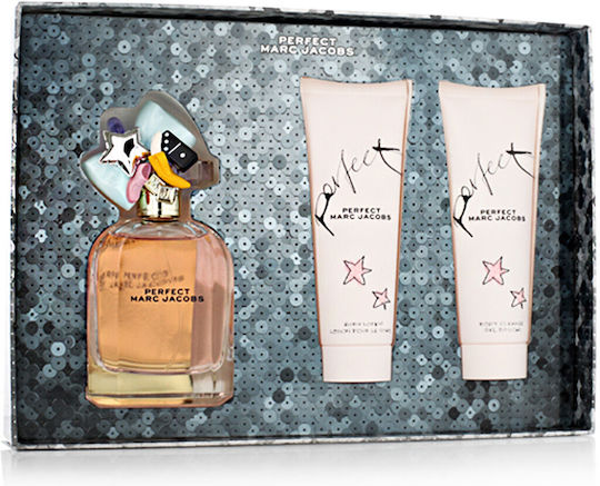Marc Jacobs Perfect Christmas 2023 Γυναικείο Σετ με Eau de Parfum και Shower Gel 3τμχ