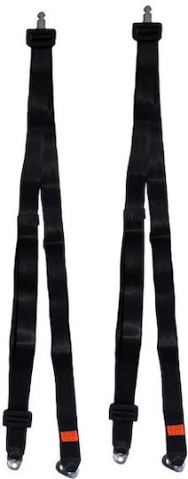 Ζώνες Ασφαλείας 3 Σημείων Απλές 273cm +35cm Μπαστούνι