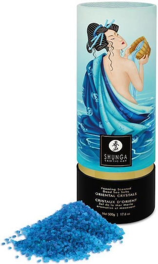 Shunga Oriental Crystals Badesalze für Frauen mit Duft Meerestemperaturen 500gr