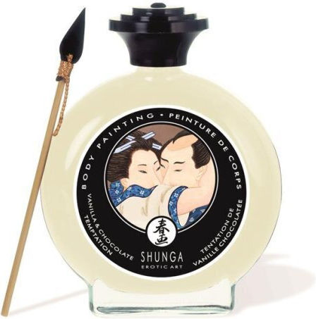 Shunga Bodypainting with Scent Vanilla Chocolate Temptation 100ml