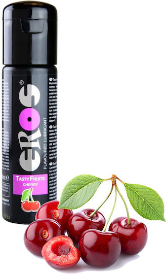 Megasol USA Eros Tasty Fruits Πρωκτικό Λιπαντικό Cherry 100ml