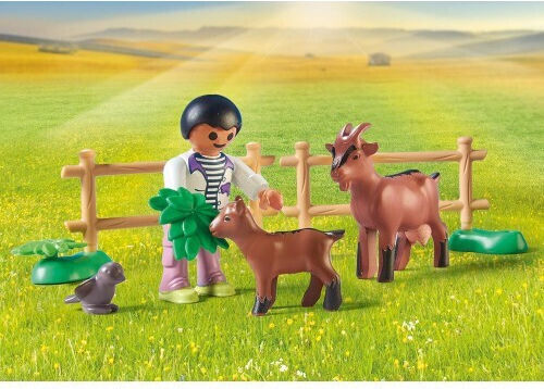 Playmobil Държава Трактор с цистерна за 4-10 години