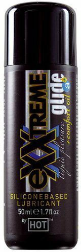 HOT Exxtreme Glide Silicone Liquid Pleasure Lubrifiant 50ml