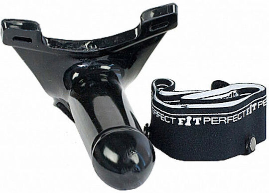 Perfect Fit Brand Armour Knight XL Strap On Gurtzeug mit Dildo in Schwarz Farbe