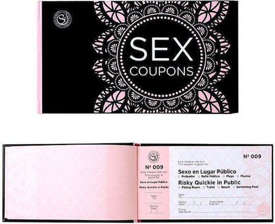 Secretplay Sex Coupons Sensual Exchange Vouchers Sexy Δώρο 6220