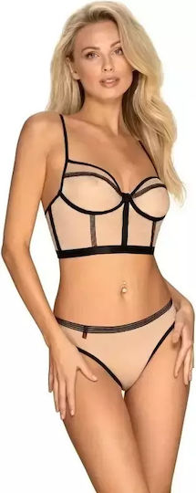 Obsessive Seturi de lenjerie sexy Bej 155831