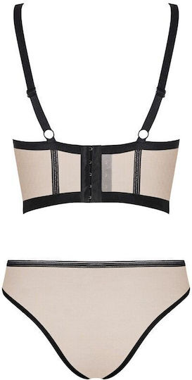 Obsessive Seturi de lenjerie sexy Bej 155831