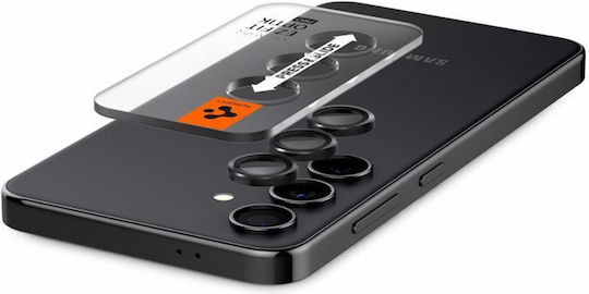 Spigen Optik Pro EZ Fit Camera Protection Tempered Glass Black for the Galaxy S24+