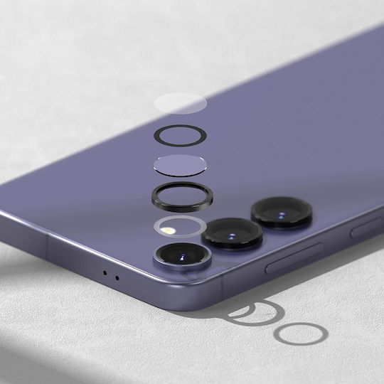 Ringke Frame Protector Προστασία Κάμερας Tempered Glass Μαύρο για το Galaxy S24+