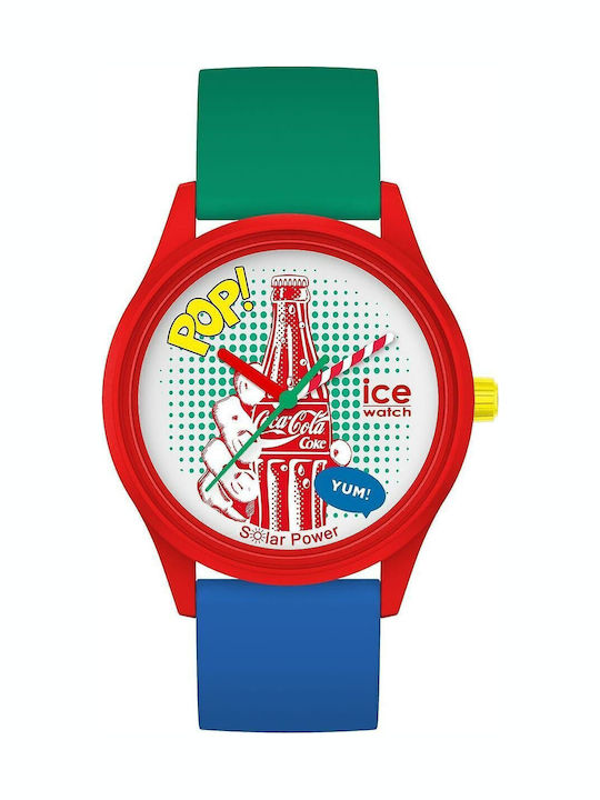 Ice Uhr Batterie mit Kautschukarmband Ice Uhr Batterie mit Kautschukarmband